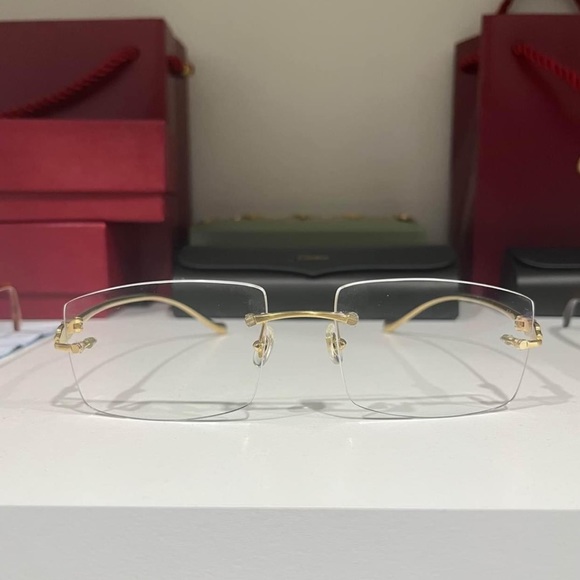 *SOLD* Cartier panthers - brush gold - Picture 2 of 4